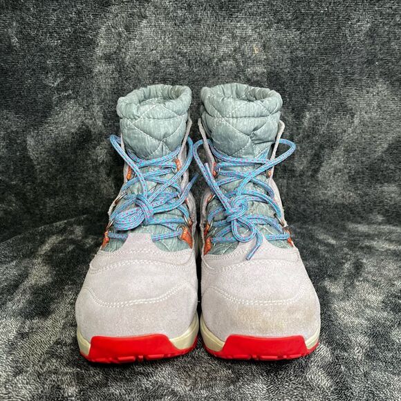 Skechers Air-cooled GOGA Mat Women Light Purple Waterproof Boots  Size 7.5 - Picture 4 of 8